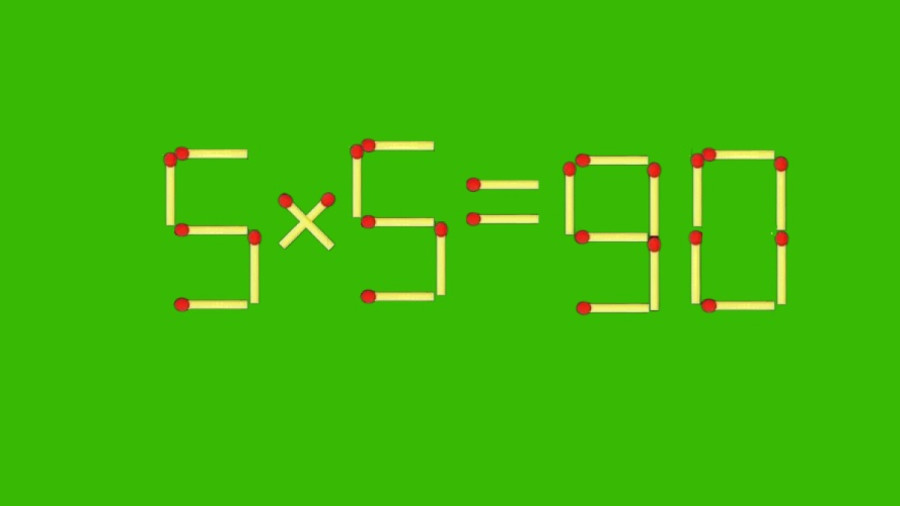 Разомните свои шестерёночки — передвиньте всего 1 спичку, чтобы получить ответ: на решение есть только 16 секунд