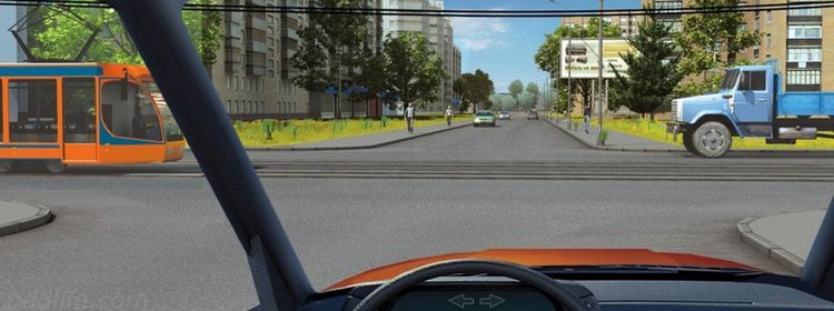 Перекрёсток без знаков — учите ПДД и включите логику: она подвела на экзамене 59%