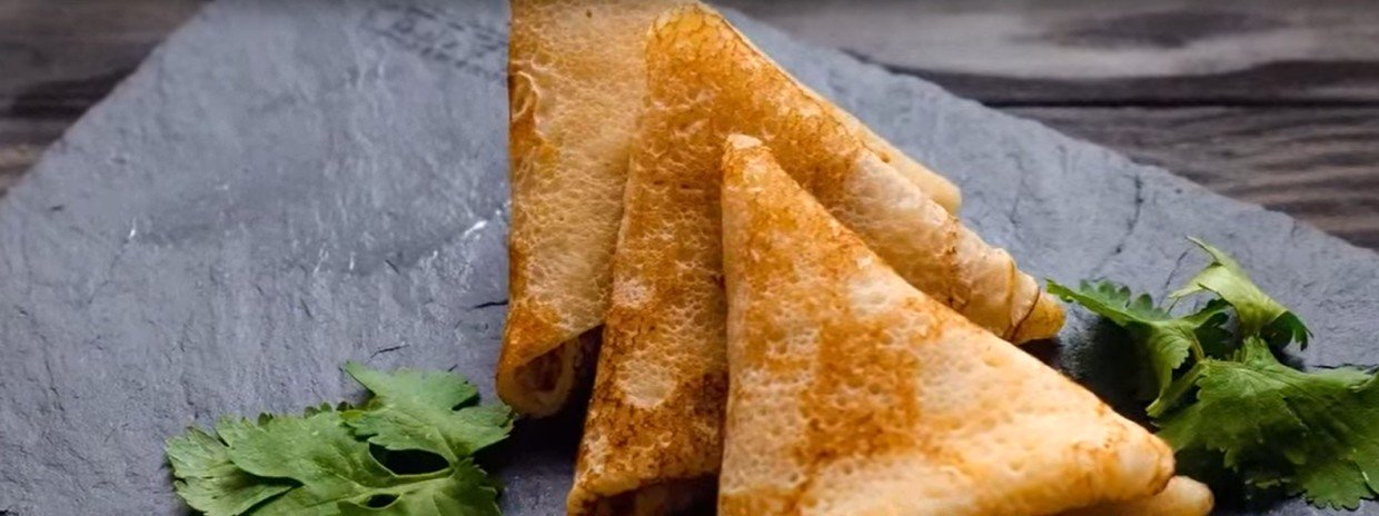 Чебуреки больше не жарю: перешла на блинные треугольники с мясом и 1 секретным ингредиентом — сочнее и без лишней мороки