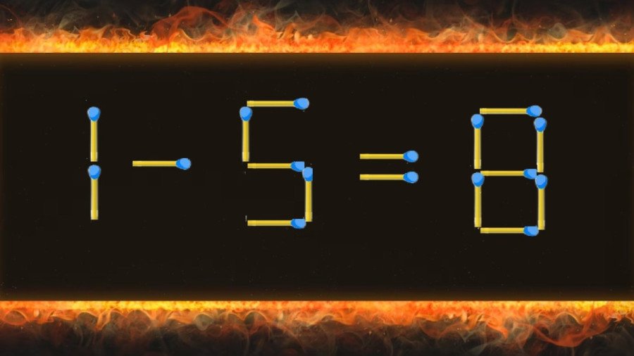 Избранный Нео решит головоломку и победит злодея — найдите ответ, сдвинув всего одну спичку: на решение есть только 18 секунд