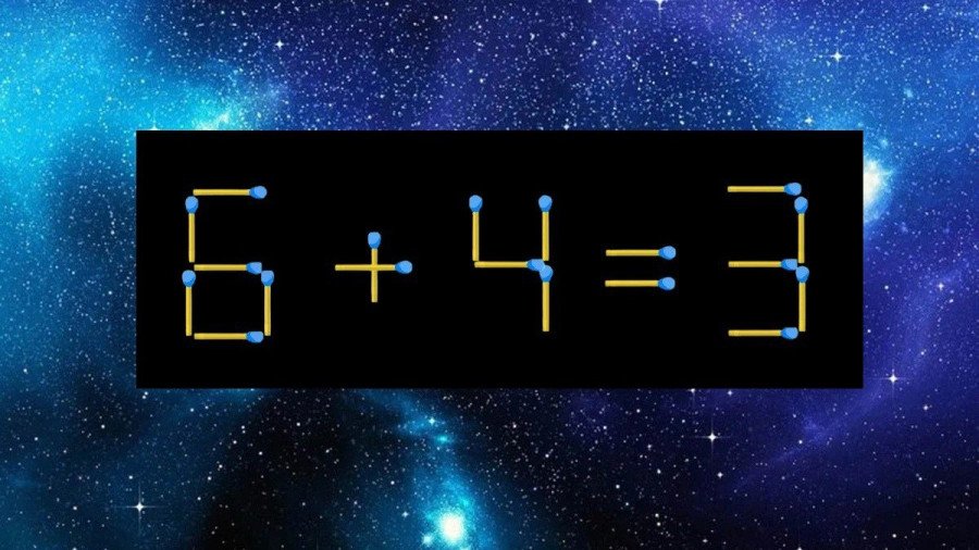 На острове Эпштейна головоломки решает Франкенштейн и Моргенштерн — найдите ответ, передвинув всего одну спичку: на решение даётся 15 секунд