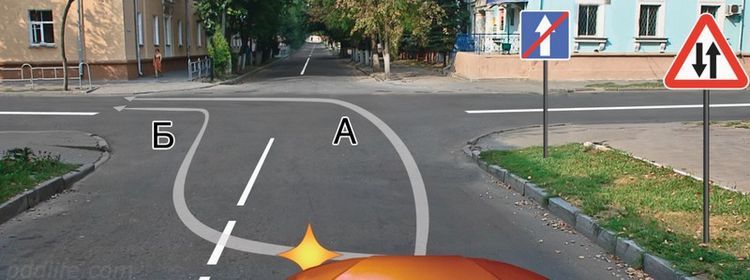 Левый поворот по привычке — где заканчивается одностороннее движение, начинается ошибка водителя: на этом вопросе ПДД погорели 79% сдававших экзамен