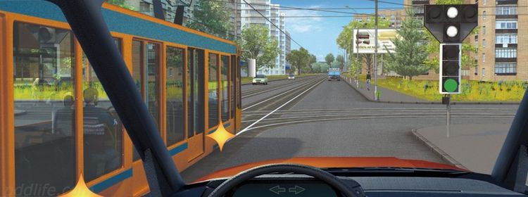 Трамвай, поворотник и странный светофор — здесь мало знать общее правило «уступи трамваю»: вопрос ПДД, на котором сыпятся 97% самых уверенных