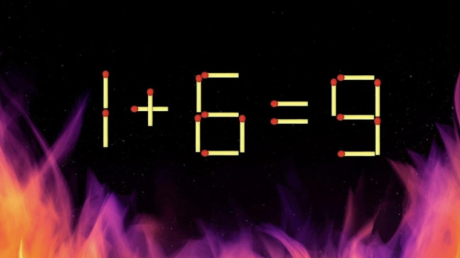 Тест на скорость мышления: переставьте 1 спичку в примере, чтобы решить его за 10 секунд