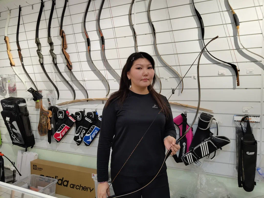 Вышла из-за прилавка на всероссийский пьедестал. История лучницы Дайааны  Винокуровой