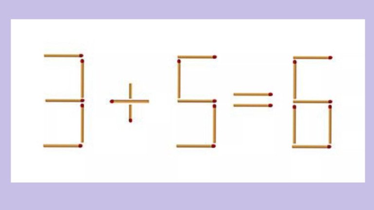 Спичка спичке рознь — всего 1 упражнение, но именно оно расслабит ваш мозг и приведет его в чувство