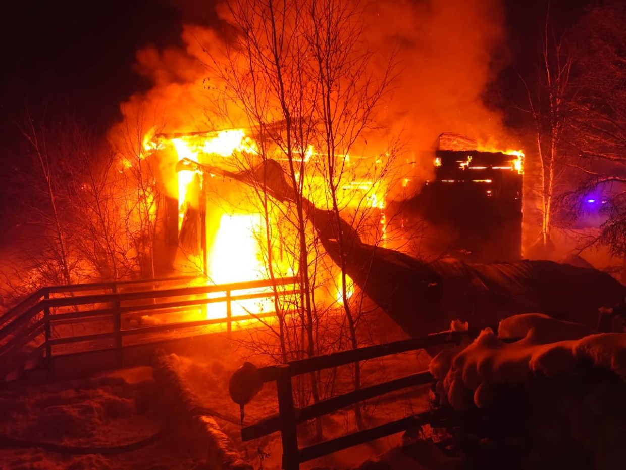 В Усть-Алданском районе сгорел детский сад