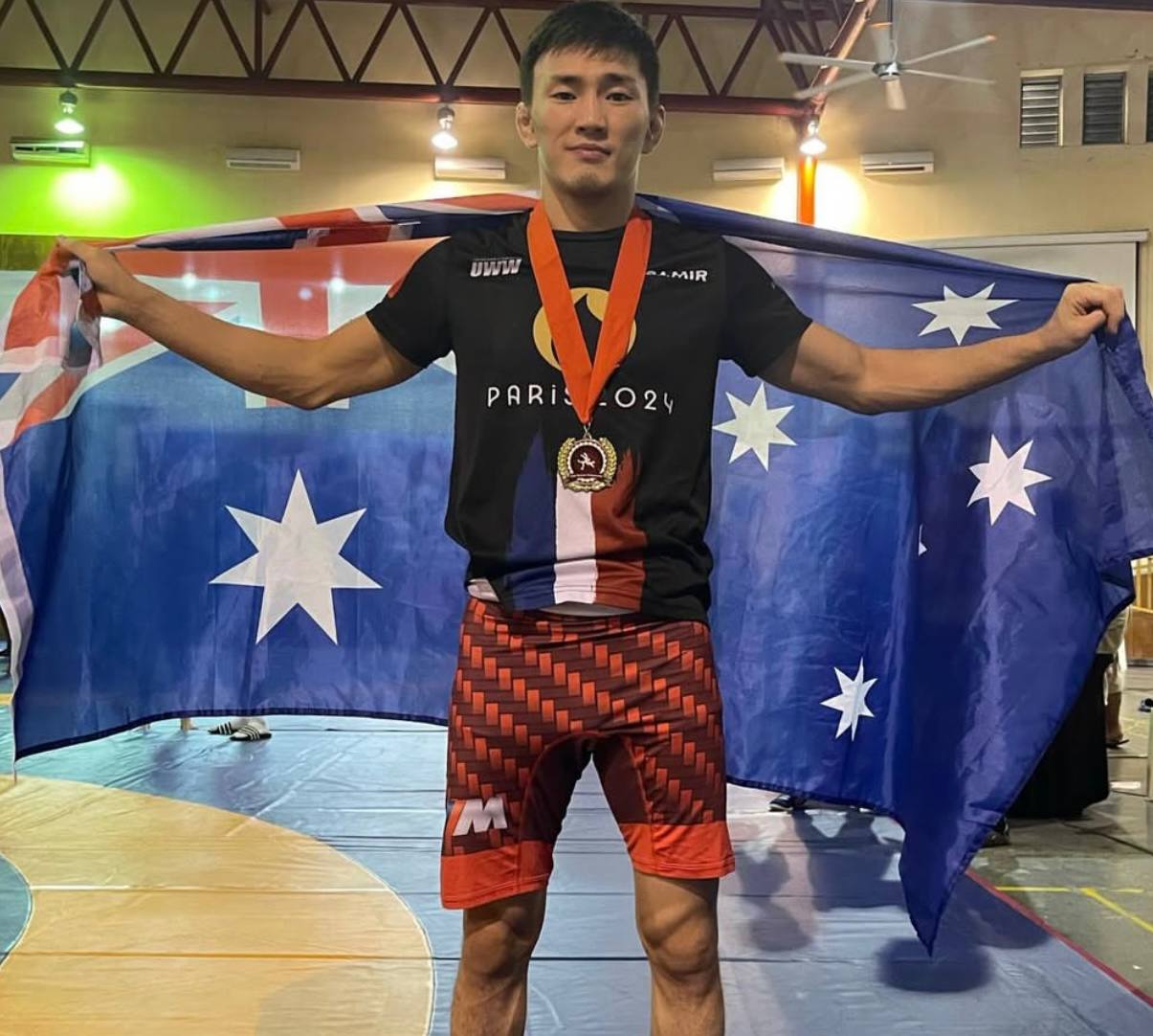 Австралиец Георгий Окороков стал чемпионом Океании по вольной борьбе