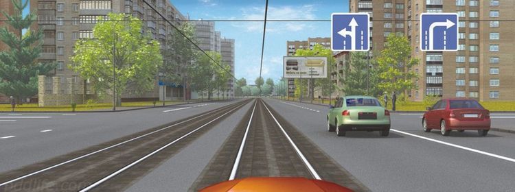 Свободные трамвайные пути — это вам не свободная касса: на экзамене по ПДД такое не прокатывает, в чем убедились 53% отвечавших