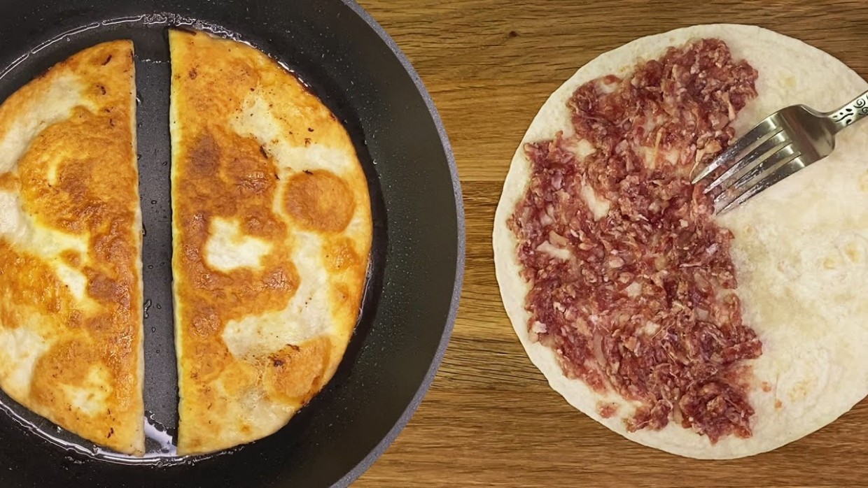 Долой возню с тестом: готовлю ленивые чебуреки за 5 минут — получаются даже вкуснее обычных