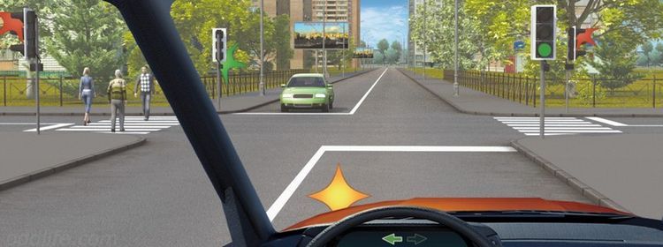 Свобода движения — истинная и мнимая: о том, что уступать придётся даже на зелёный, не знали 49% сдававших экзамен по ПДД