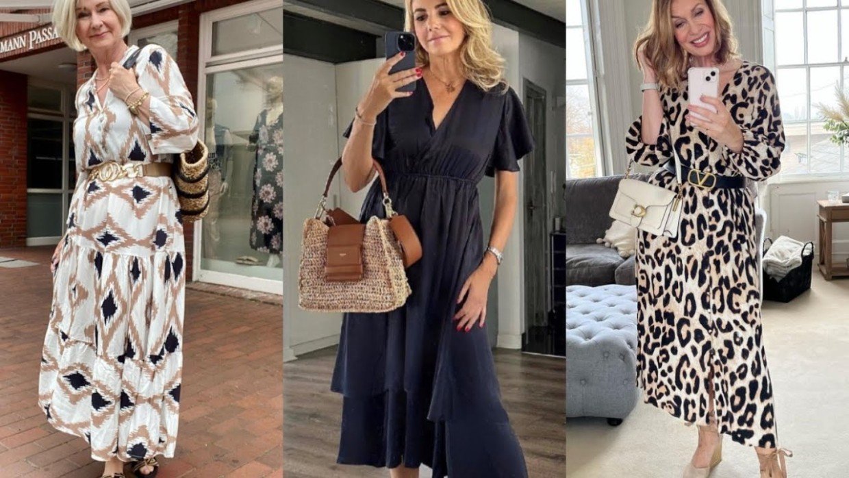 Обновляем гардероб к весне: 5 удачных платьев для женщин 50+
