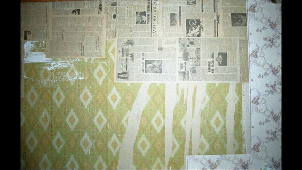 Гениальное инженерное решение: зачем в СССР под обои клеили газеты