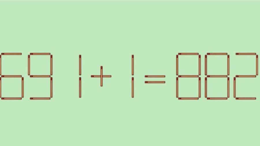 Уровень «Профи»: исправьте пример, переставив всего 1 спичку за 30 секунд