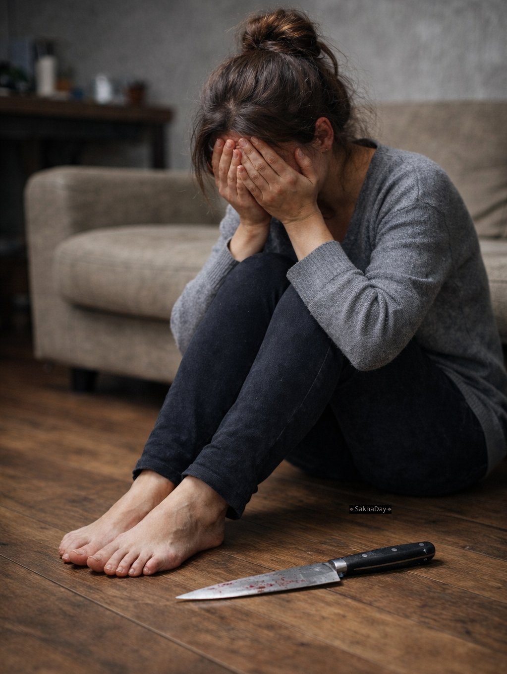 За два месяца в Якутии произошло девять ножевых конфликтов с участием женщин