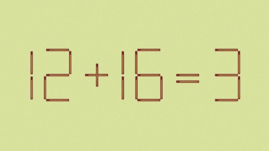 Тест на ясность ума: решите задачу со спичками за 20 секунд, как это делали участники научного эксперимента