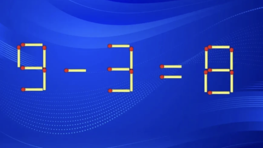 Задача для фанатов Льюиса Кэрролла: исправьте пример , переставив всего 1 спичку