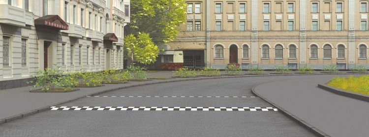 Не зебра, не сплошная — почти что шахматная доска: такое ощущение, что 73% на экзамене по ПДД встречают такое впервые