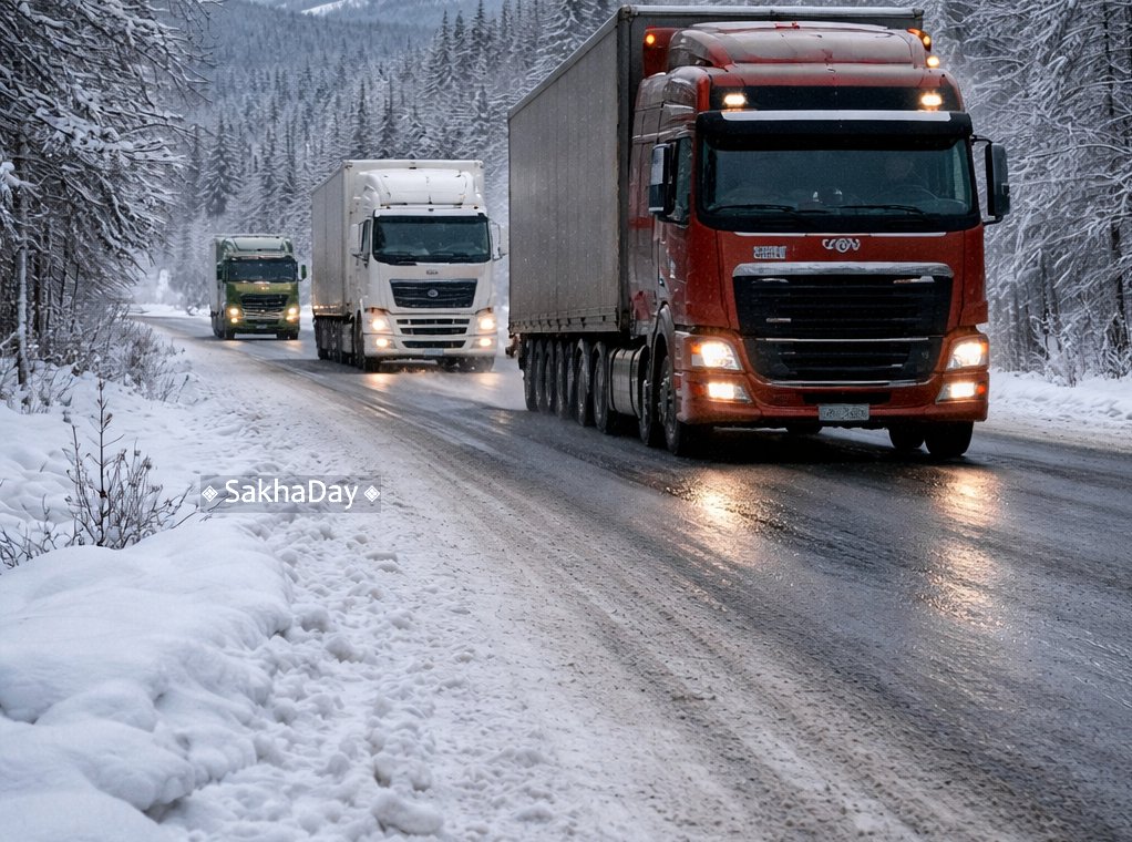 В Якутии полицейские задержали подозреваемых в разбойном нападении на дальнобойщиков
