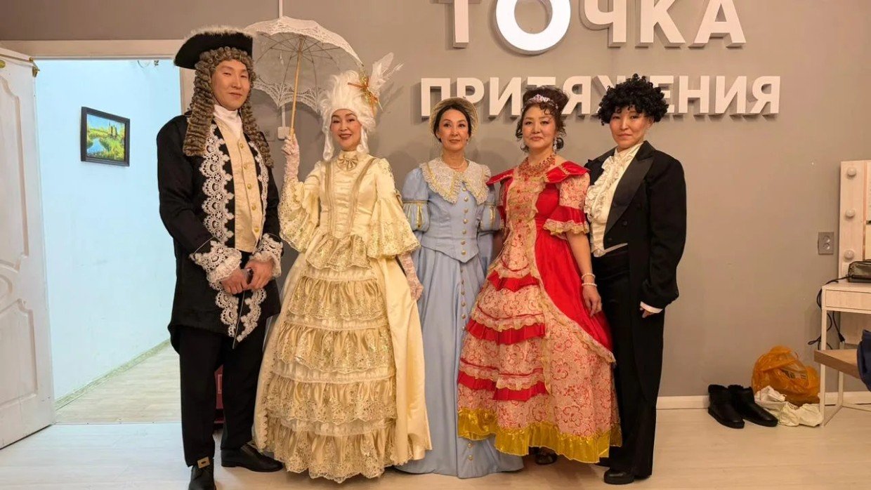 В селе Тулагино состоялся светский раут