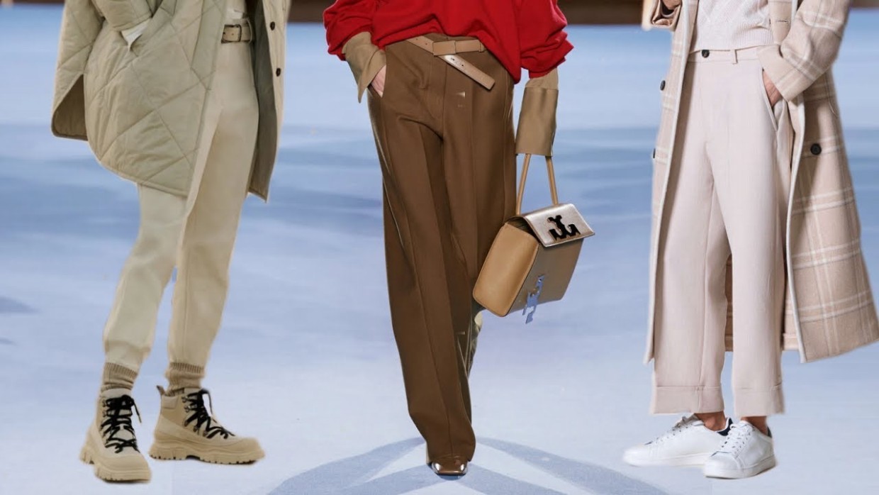 Заниженная талия и складки: самые трендовые брюки весны 2026 года — на любую внешность и фигуру