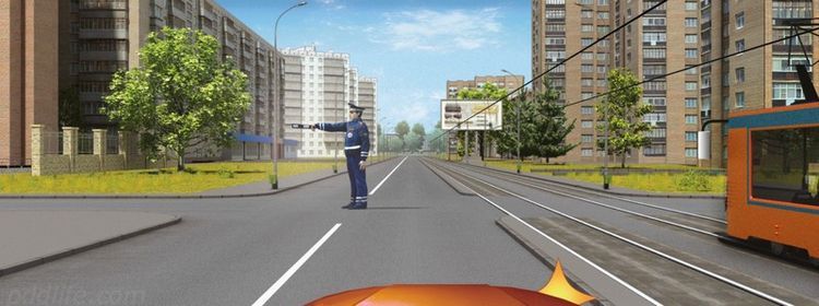 Кому регулировщик махнул рукой — вам или трамваю: тот редкий случай, когда о своих правах даже не догадываются 93% на экзамене по ПДД