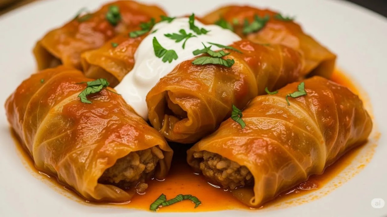 Голубцы без хлопот: готовим «открытый» вариант на противне, который получается сочнее и сытнее классики