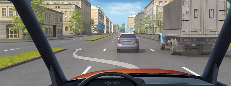 Крайняя левая — не для всех: вопрос экзамена по ПДД, где грузовику быстро показали его место, а 30% отвечавших слишком поздно осознали свою ошибку