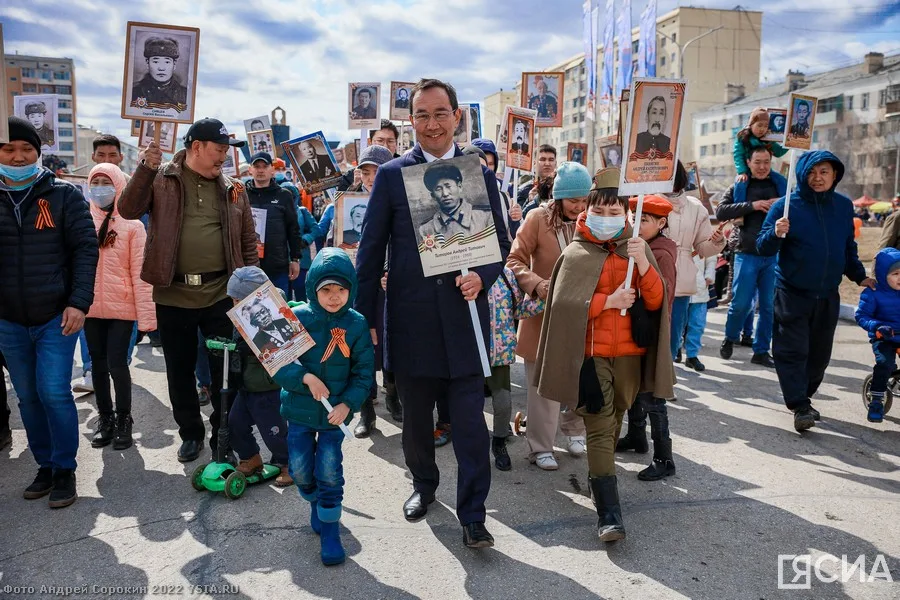«Бессмертный полк» в Якутии может пройти в очном формате несмотря на "определенные угрозы"