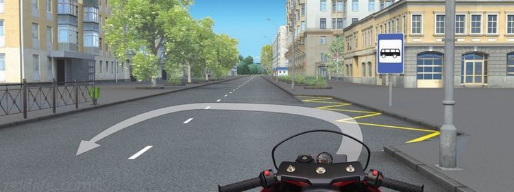 Остановка без автобуса — развернуться здесь хочется многим: этот маневр показался безобидным 74% отвечавших на экзамене по ПДД