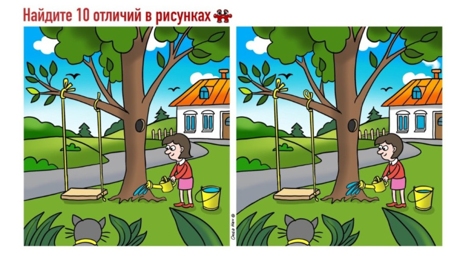 Дерзкий тест на внимательность: найдите 10 отличий за 40 секунд и станьте тем самым «одним из десяти»