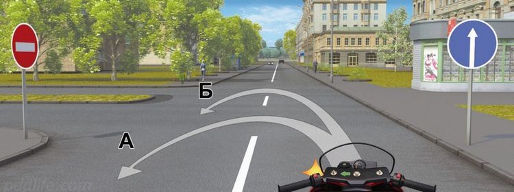 Не весь перекрёсток живёт по знаку — здесь всё-таки можно развернуться: 74% этого не сделали и провалили экзамен по ПДД