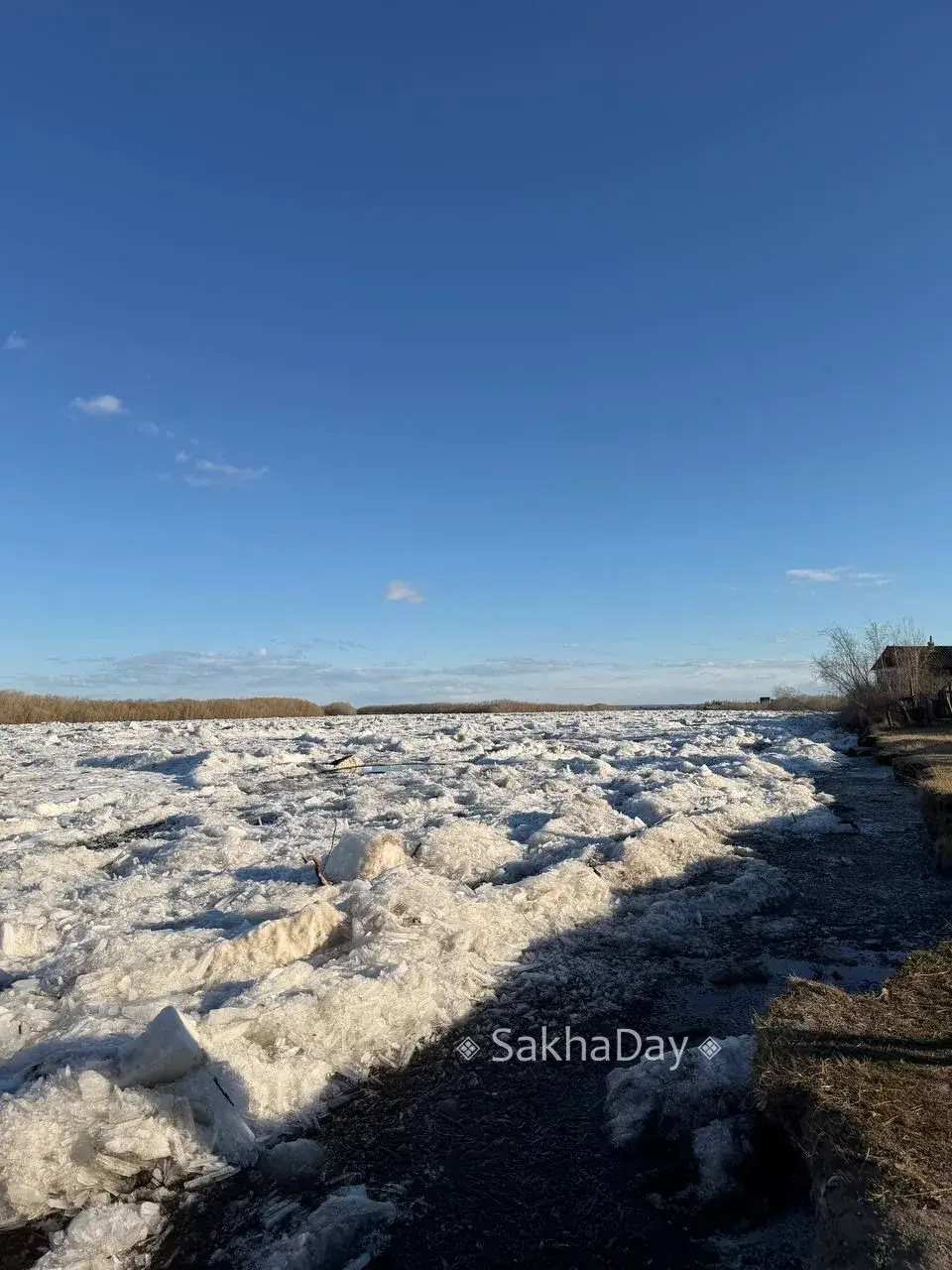 Уровень воды превышен в Кангалассах